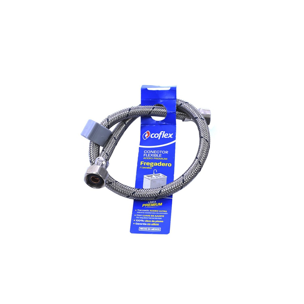 Tubo abasto 1/2x1/2x22" coflex eal-a55