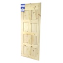 Puerta madera colonial 8p 32"