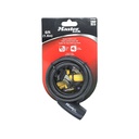 Candado cable master 6' forro plastico 8126d