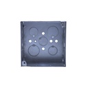 Caja electrica metal 4x4" 1/2x3/4x2.1/8 1.5mm