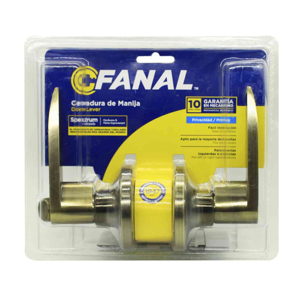 Llavin manija fanal sin llave 90430-040 b a