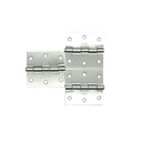 Bisagra induma 3.5"x3.5" 3pc con tornillo c14 niquelado