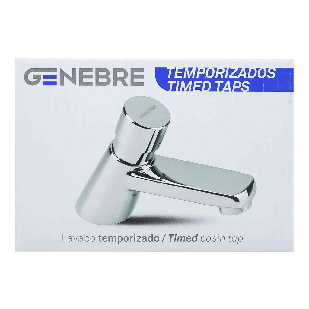 Llave individual lavabo 1/2" genebre 1036-04