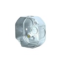 Caja electrica metal ul octagonal 4" 3/4x1/2 1.6mm