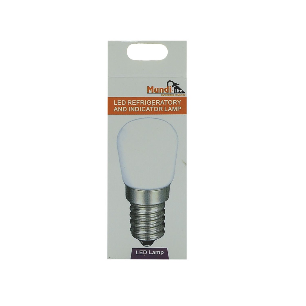 Bombillo led 1.5w e14 6500k mund s23 blanco