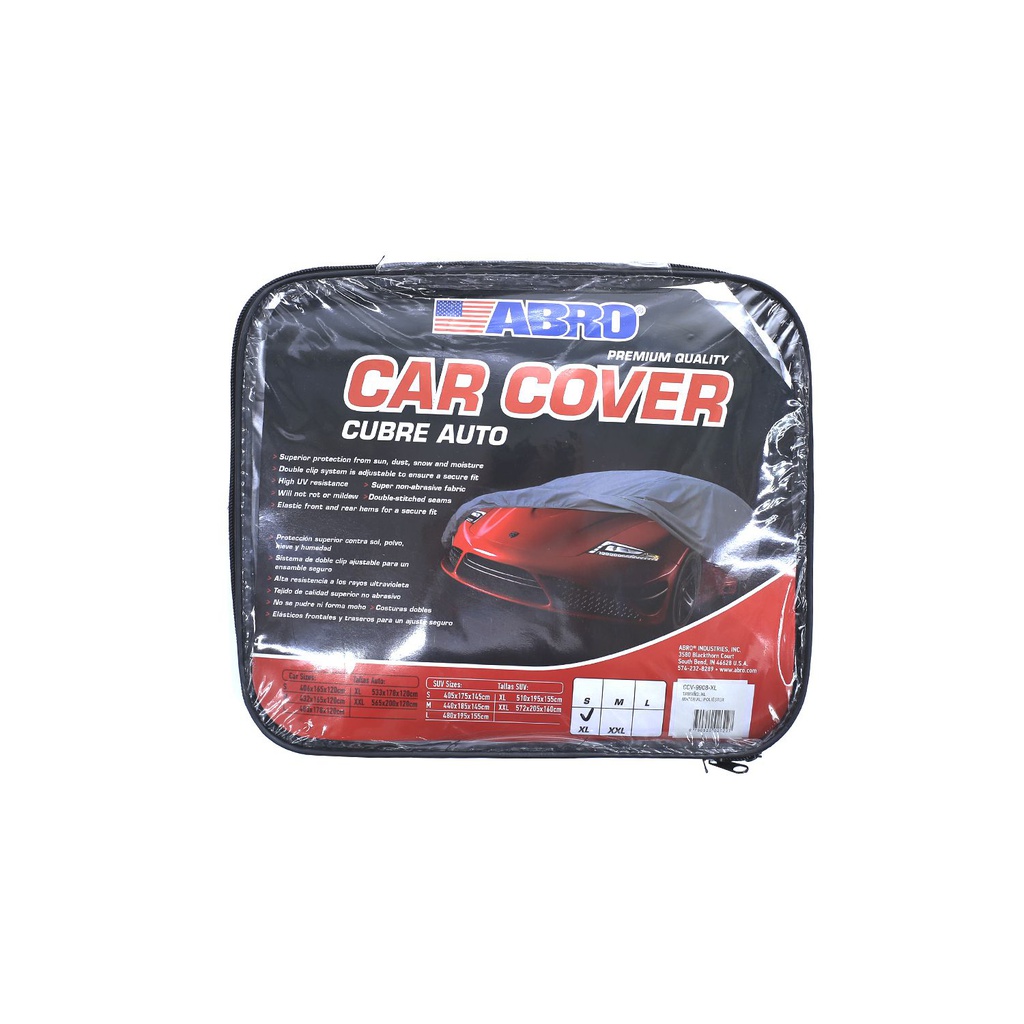 Forro para cubrir carro xl abro ccv9908 gris