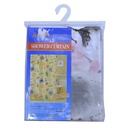 Cortina para baño 180x180cm peva cs1706 varios diseño