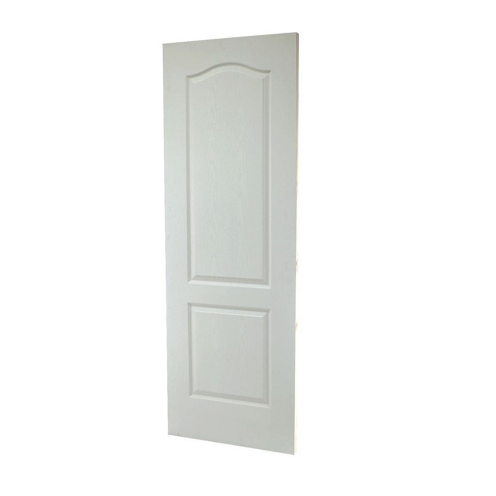 Puerta madera hdf 2p 28"x80" 10255 blanco
