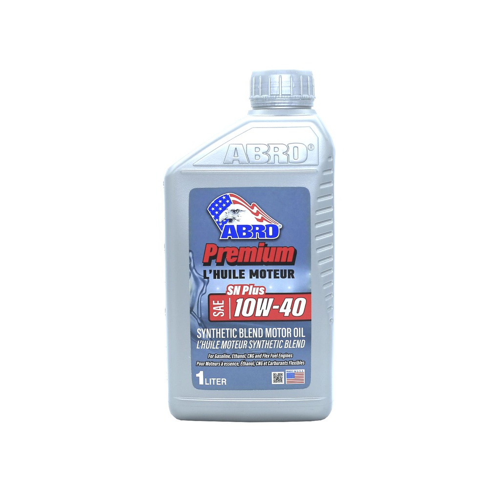 Aceite de motor 10w/40 1-lt plus full sintetico abro