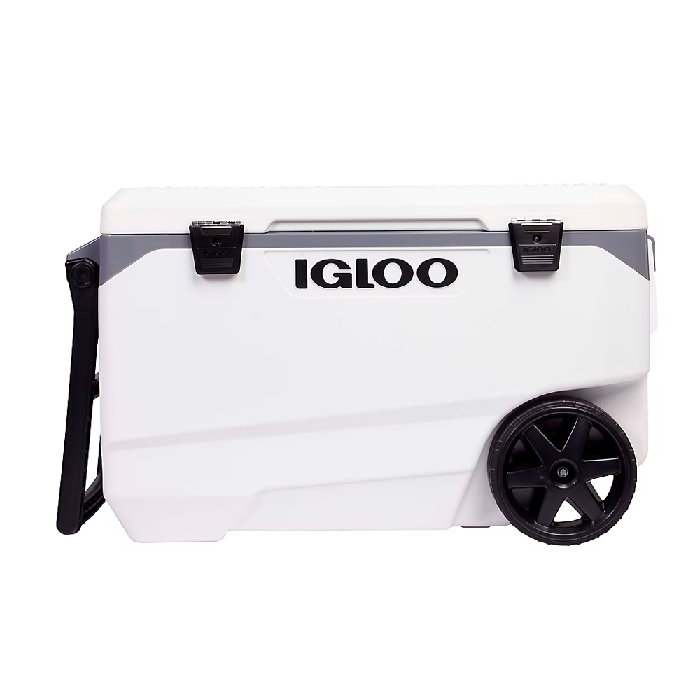 Hielera 90-qt igloo con rueda 34577 blanco/gris