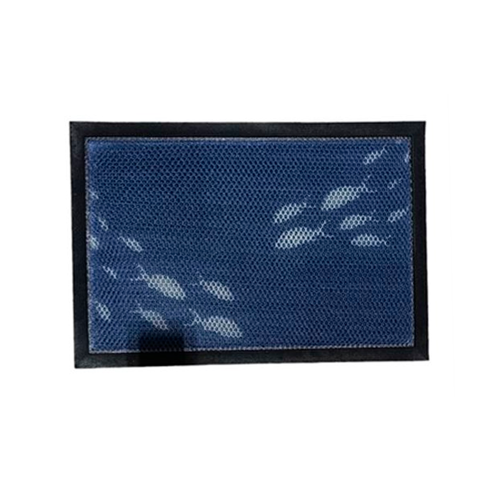 Alfombra para casa 40x60cm azul