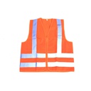 Chaleco reflectivo m 56x64cm lmv013 anaranjado / gris