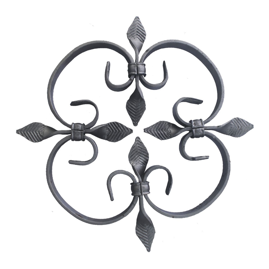 Decoracion para balcon forma de flor 4x20x250mm 42817