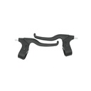 Manecilla para bicicleta mtb plastica 396pl-01 negro