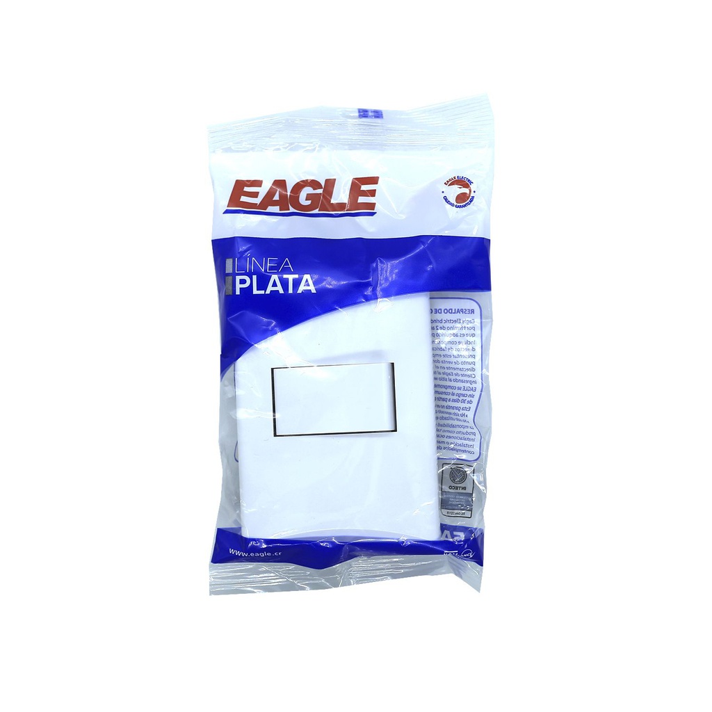 Switch sencillo empotrable 3v aguila 1001w b