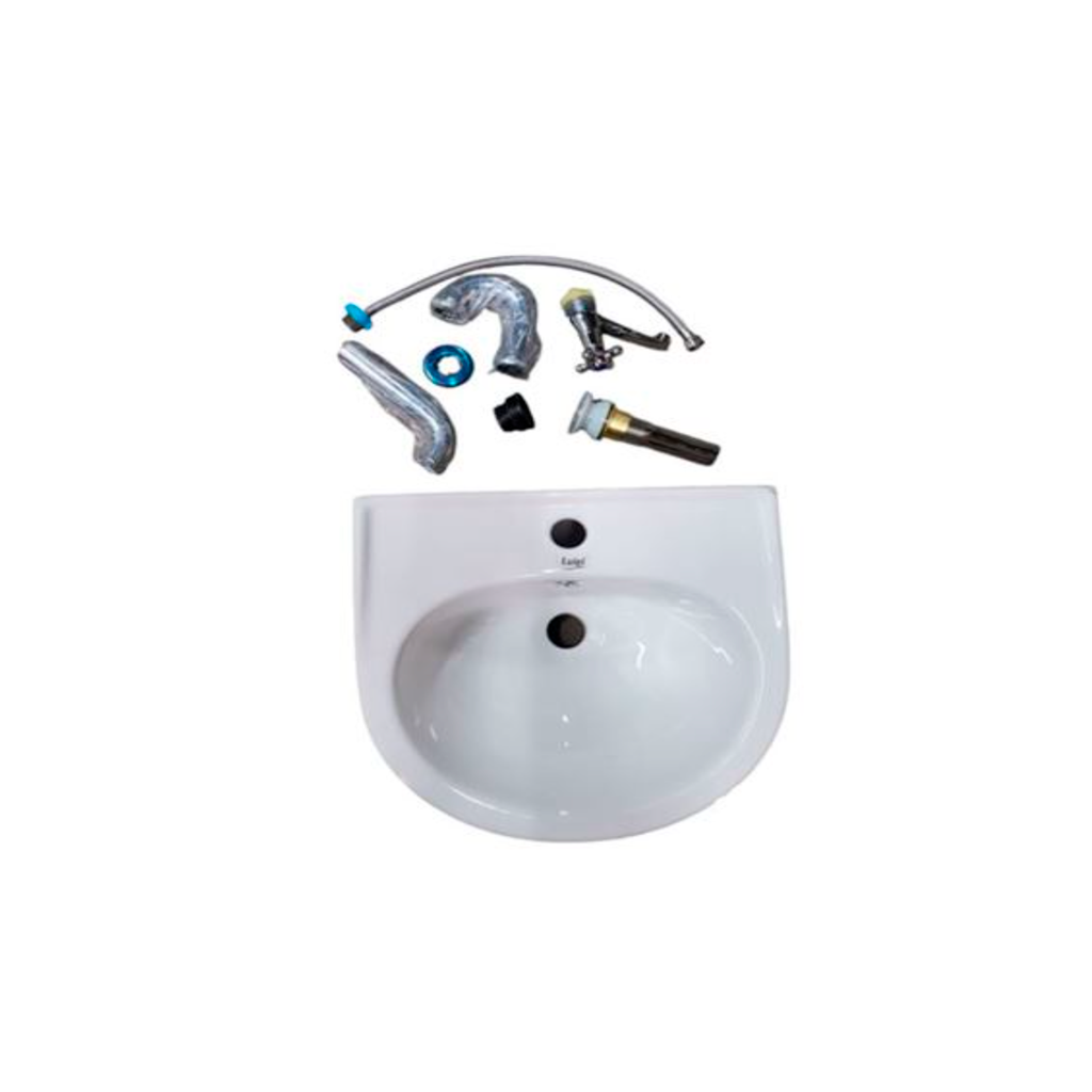 Lavamano ceramica luigi sin pedestal 41.5x35cm 301