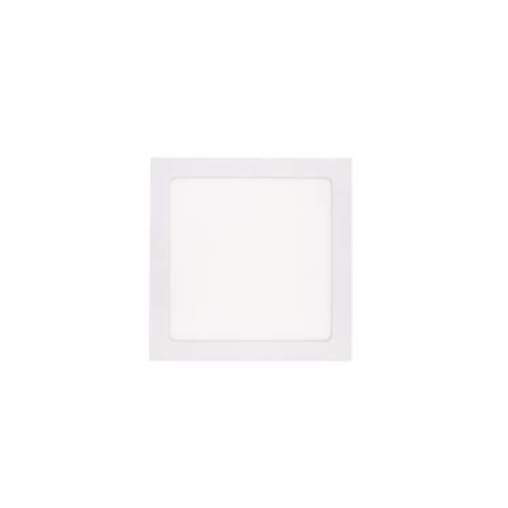 Lampara panel empotrable led 10w 9cm 6500k cuadrado