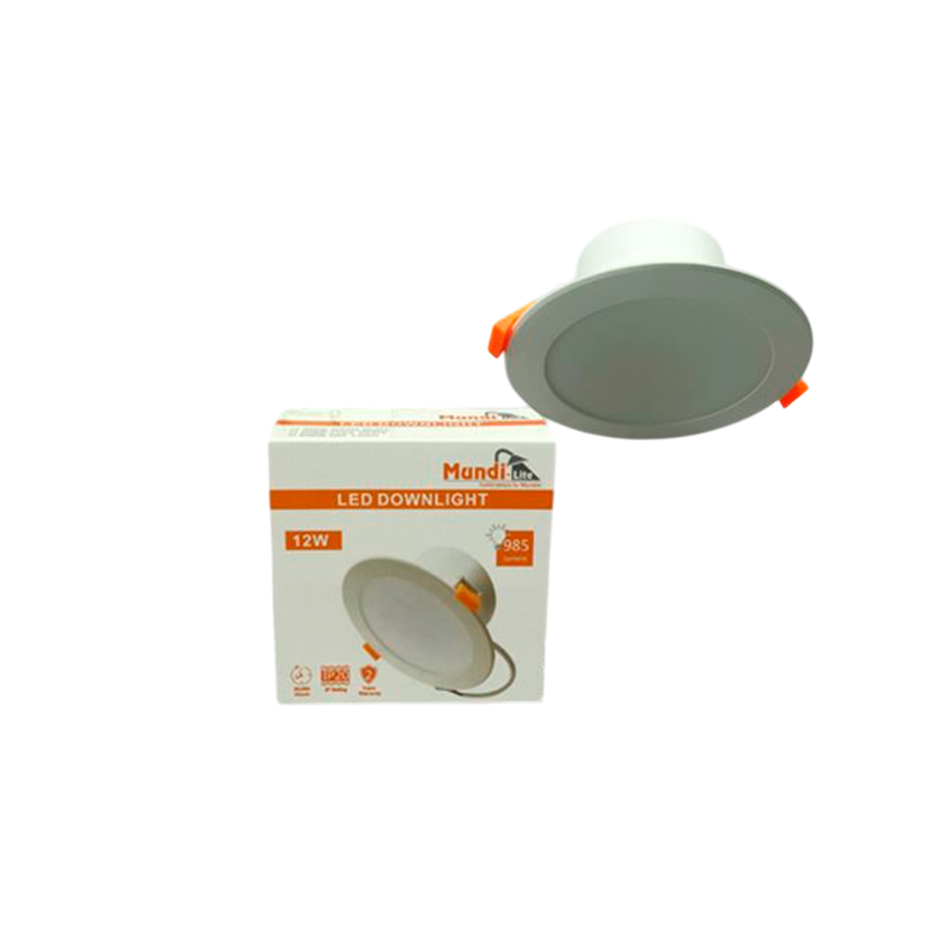 Lampara panel empotrable led 1l 9w 11cm 3000k red