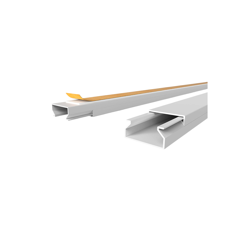 Canaleta plastica 2-mt 20/10mm con ad 2010bad