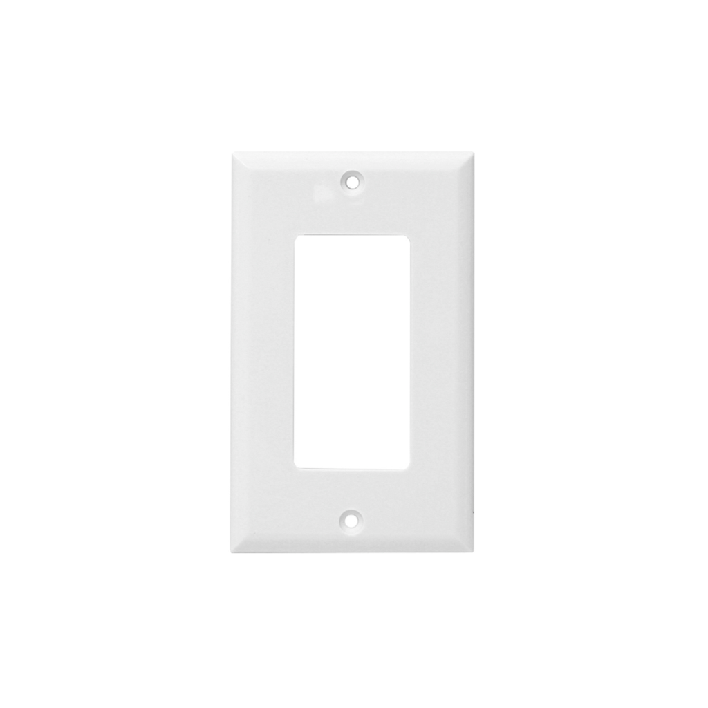 Placa para toma sencillo eagle 2151st-w blanco