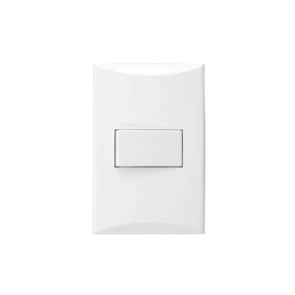 Switch sencillo 13a 3v eagle 1001-v marfil