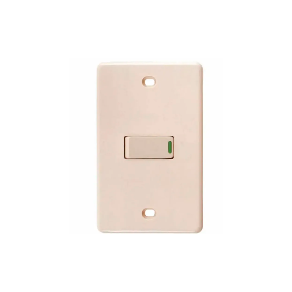 Switch sencillo empotrable 10a aguila 2160