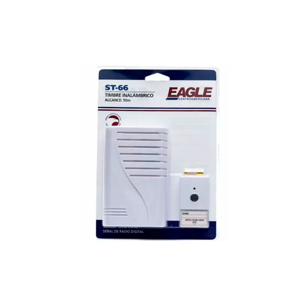 Timbre inalambrico con control aguila st-66