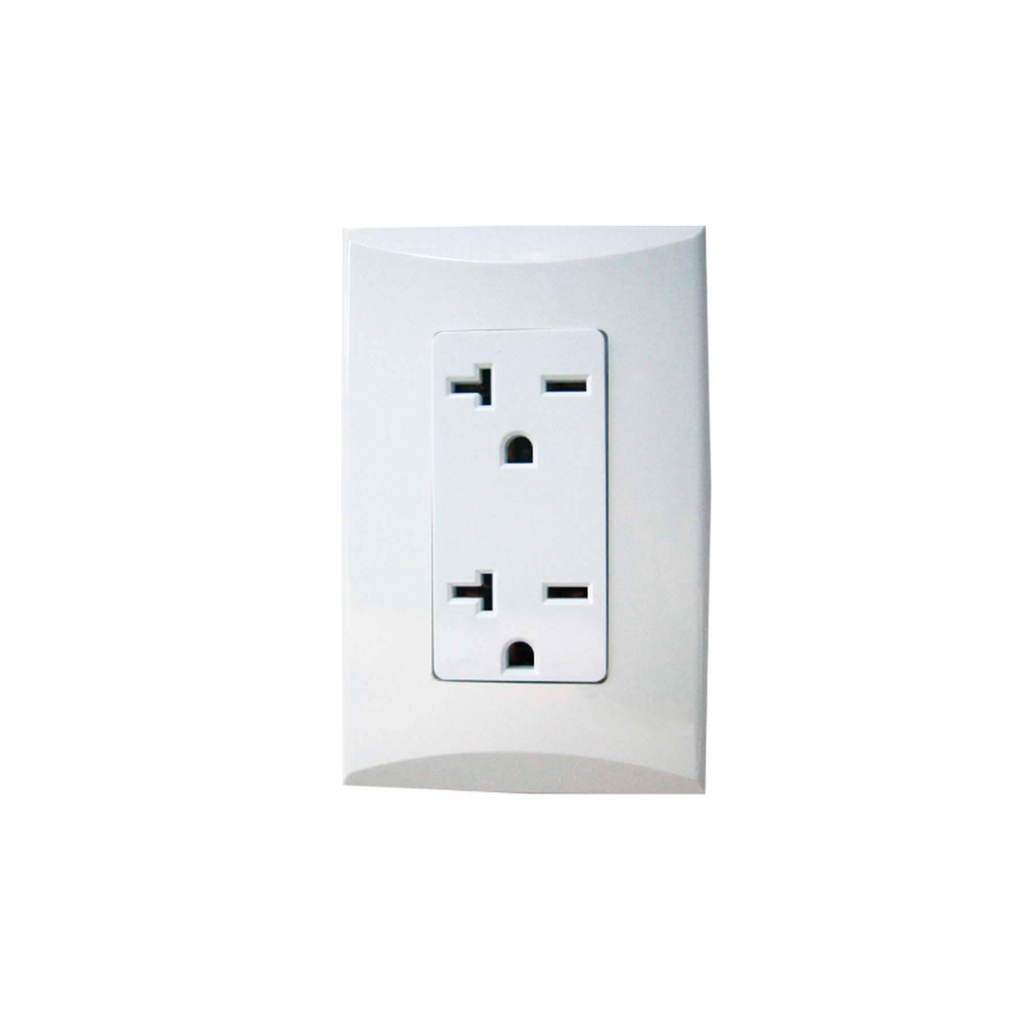 Tomacorriente doble 20a 250v 1017-v eagle