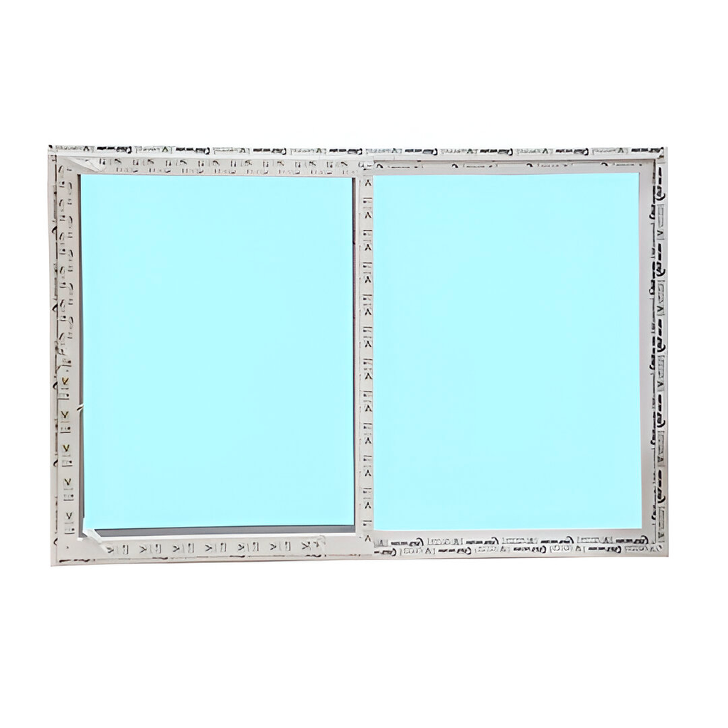 Ventana corrediza upvc lisa 1.5x1m s56