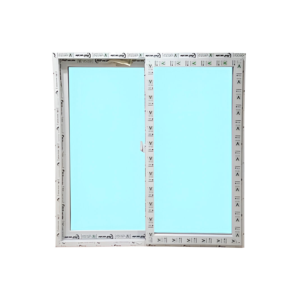 Ventana corrediza upvc lisa 1x1m s56