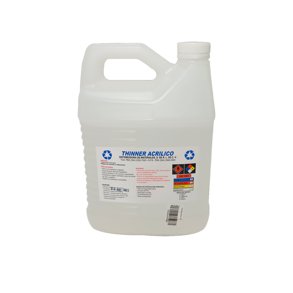 Xileno reductor industrial 1-galon sherwin williams transparente