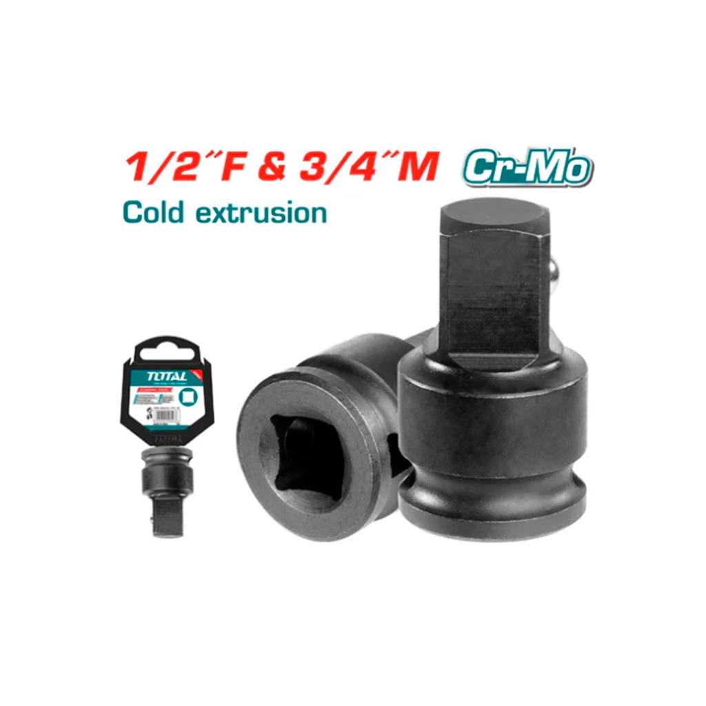 Adaptador para cubo 1/2x3/4" total thia1234