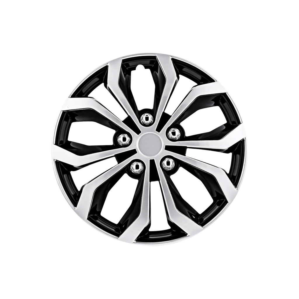 Copas carro rin 15 car+ 507138c plateado /negro