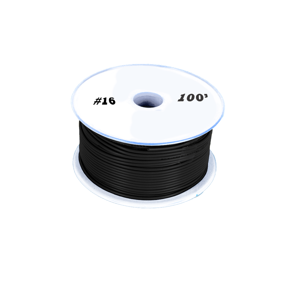 Alambre para carro #16x100' cs-3928 negro