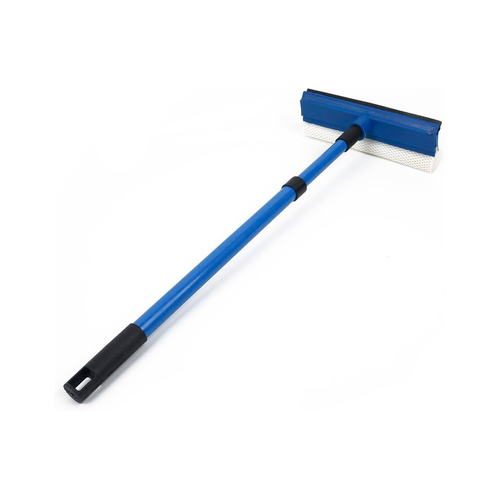 Cepillo limpiar vidrio 8" 2en1 59016 azul/negro