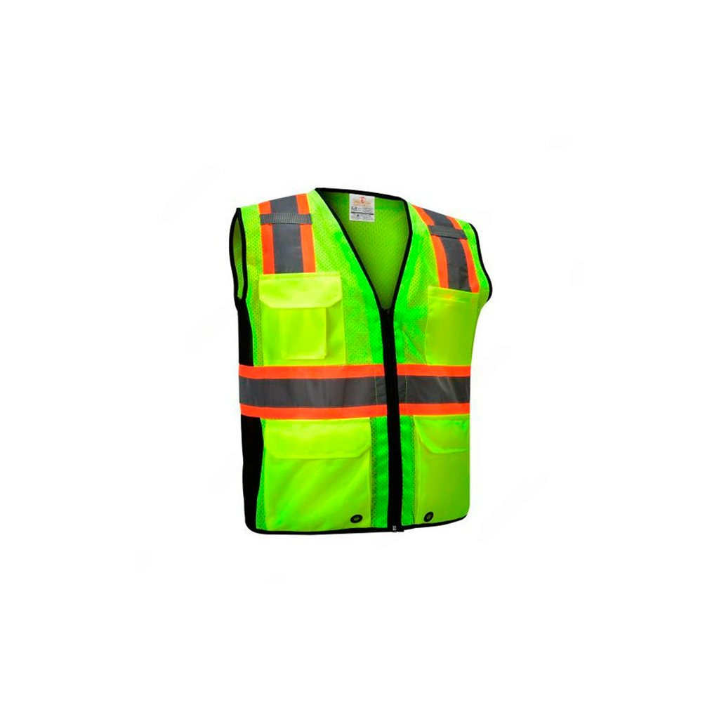 Chaleco reflectivo 53x68cm qb-ylv-015-y