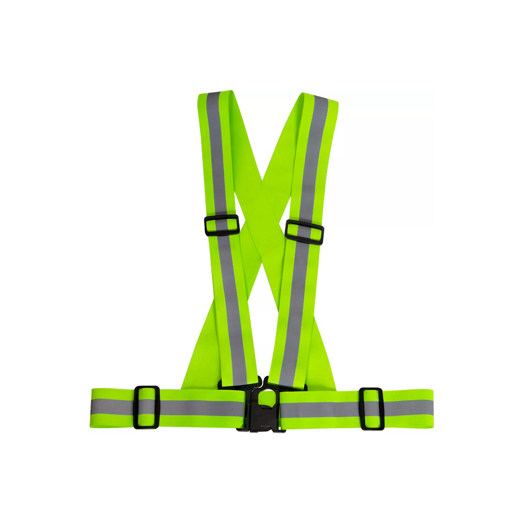 Chaleco reflectivo l 57.5x54cm lmv01 verde/gris