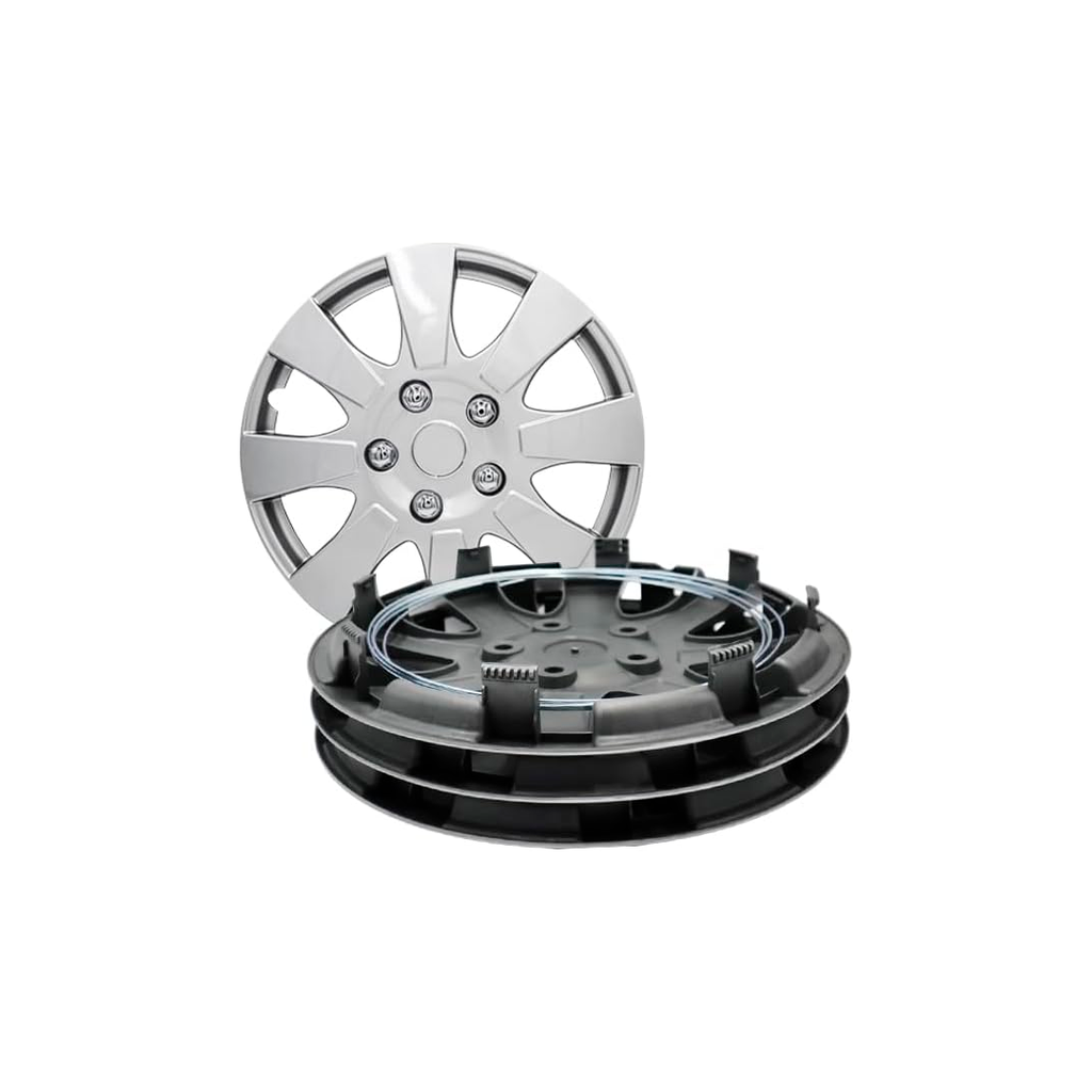 Copas carro rin 14 car+ 5060137 plateado