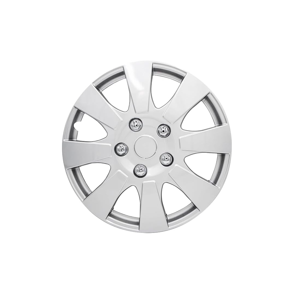 Copas carro rin 15 car+ 5070137 plateado