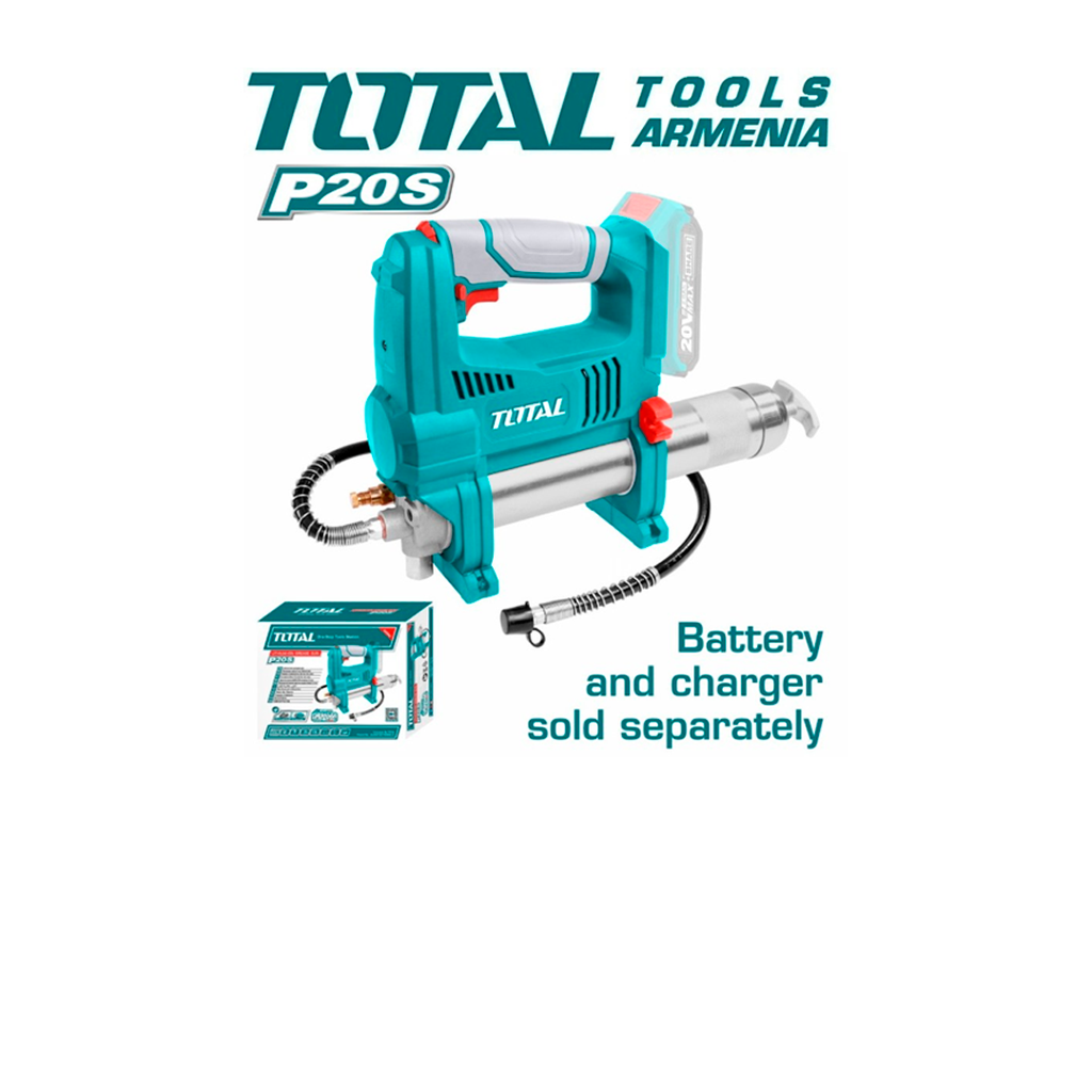 Engrasadora inalambrica 20v sin bateria total tggli2010