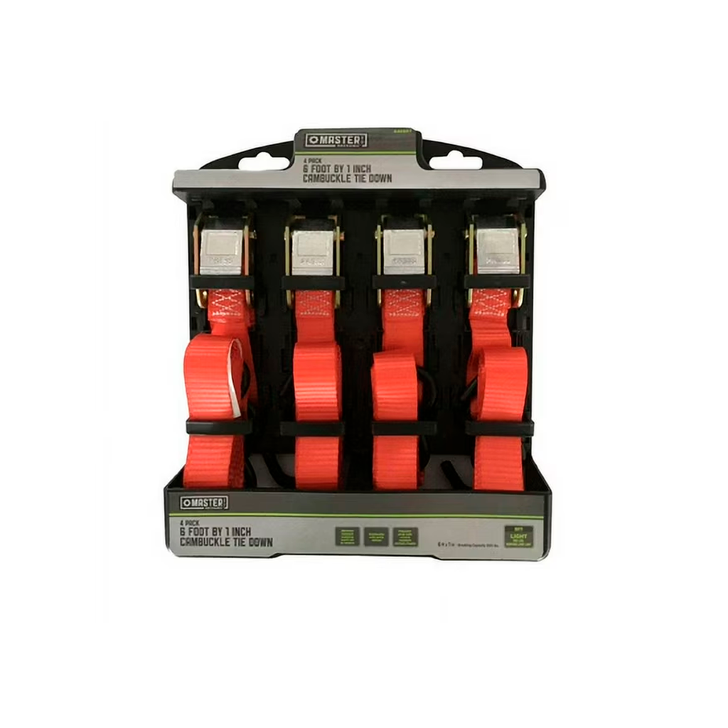 Faja amarrar carga 6' 4pc master 548907