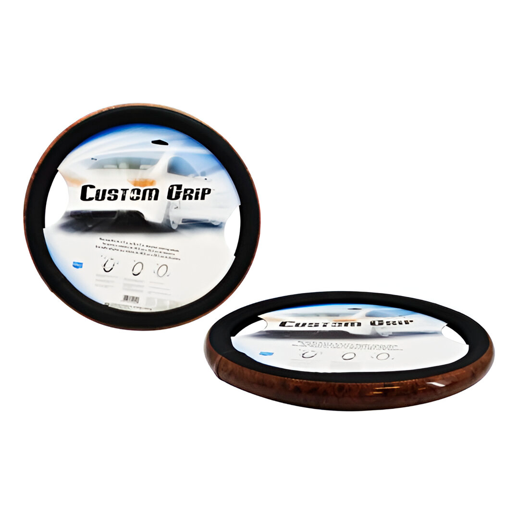 Forro para timon custom 39755 madera/negro