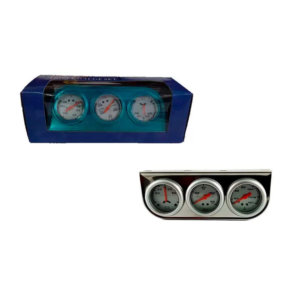 Medidor triple para carro lafa 22-g700 bz-3