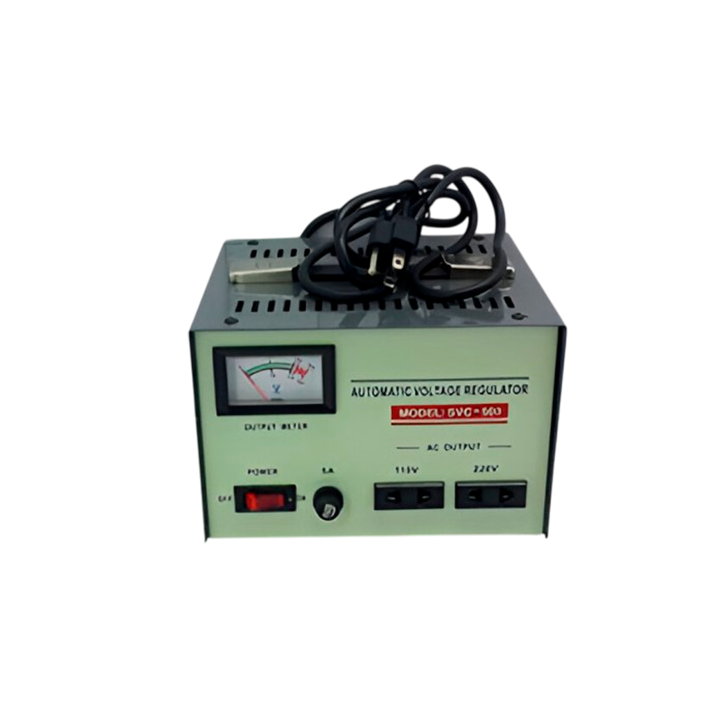Regulador de voltaje 110/60hz tnd 500w
