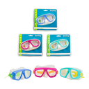 Careta para bucear de plastico banda ajustable bestway 22011 varios colores
