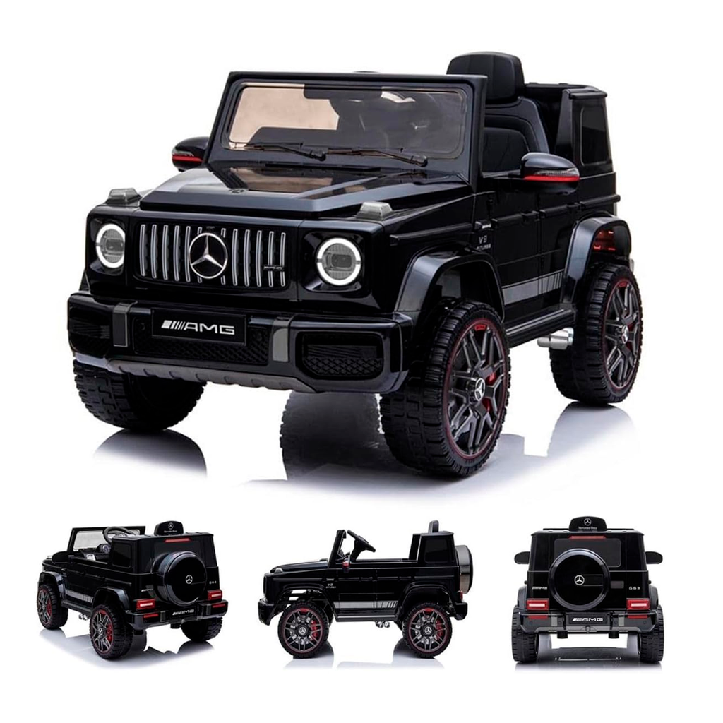 Carro electrico para niño con control mercedes b 0002