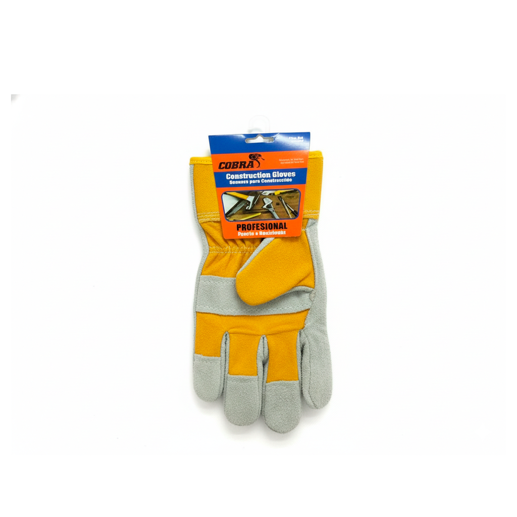 Guante cuero reforzada cobra 10" zhx-1015