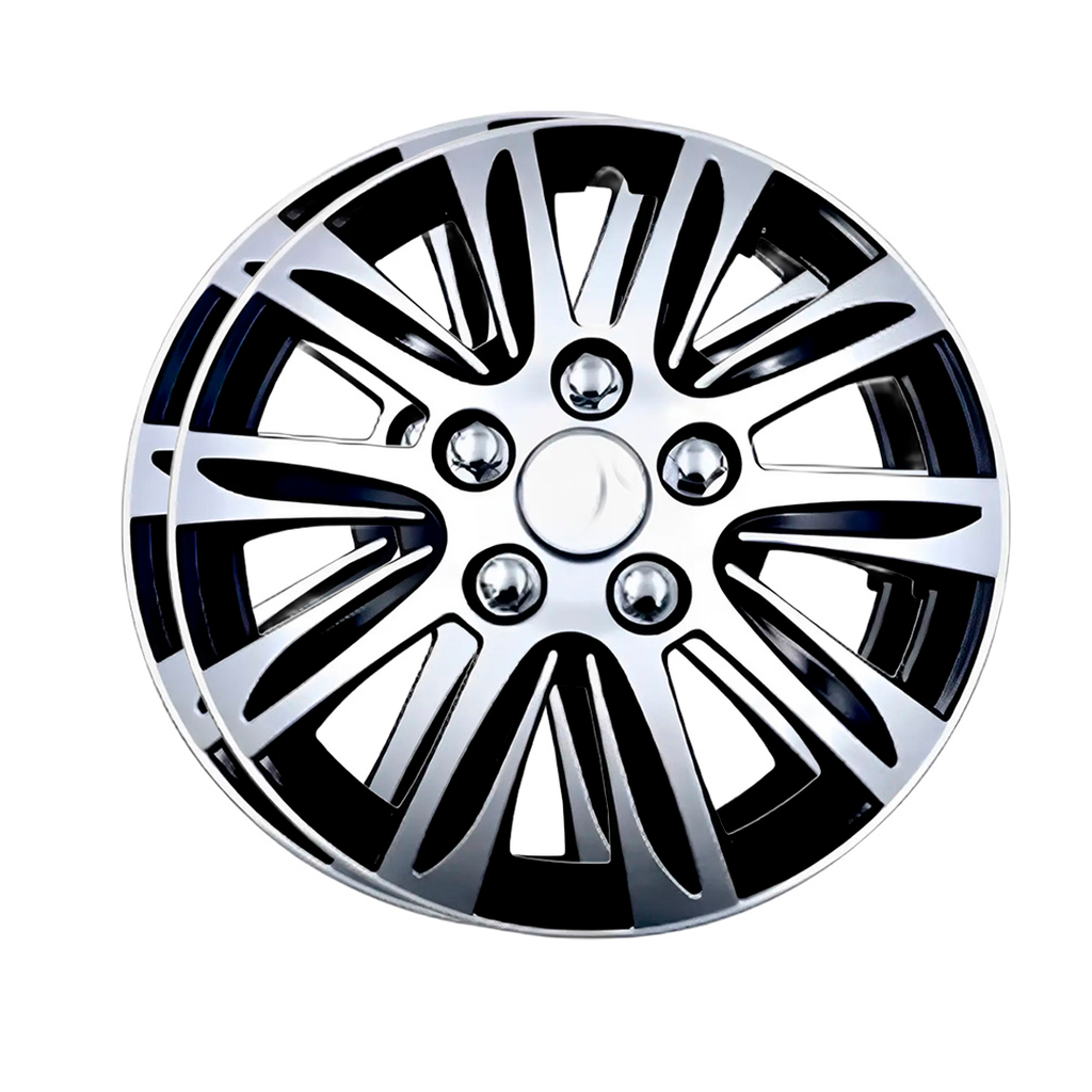 Copas carro rin 16 para carro 508136s plata / negro