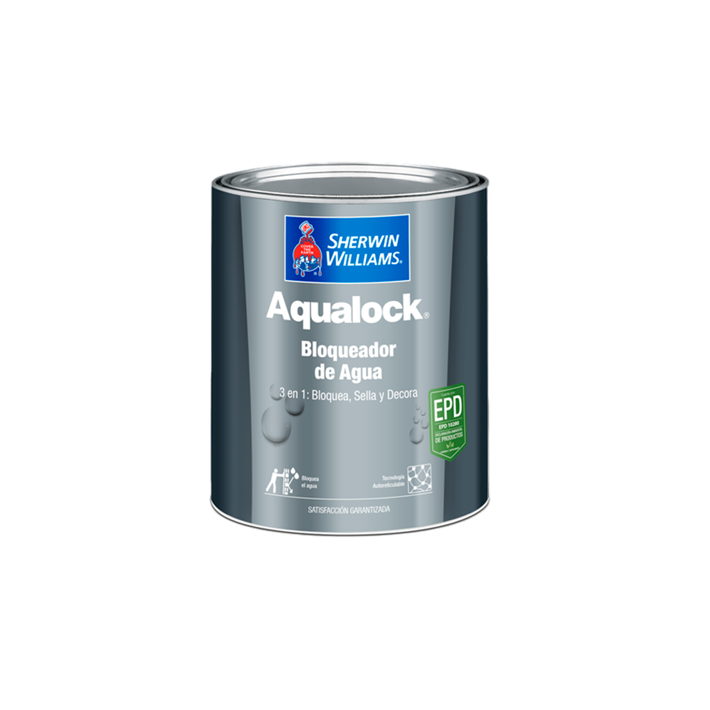 Base profunda bloqueador de agua aqualock 1/4-galon sherwin williams