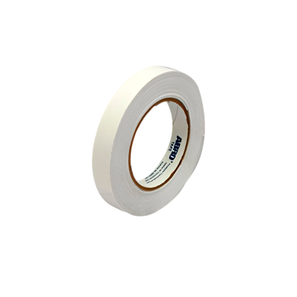 Tape doble cara foam 3/4"x5yd blanco con barra